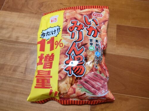 白藤製菓のいかみりん揚げの画像。